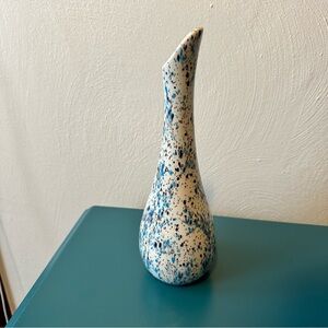 Handmade Vintage Speckled Ceramic Vase